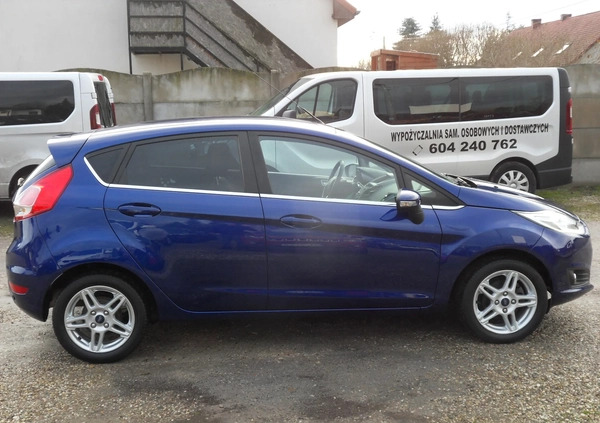 Ford Fiesta cena 32900 przebieg: 36000, rok produkcji 2015 z Zelów małe 232